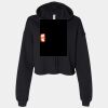 Women's Cropped Fleece Hoodie Thumbnail