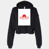 Women's Cropped Fleece Hoodie Thumbnail