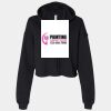 Women's Cropped Fleece Hoodie Thumbnail