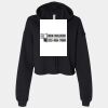 Women's Cropped Fleece Hoodie Thumbnail