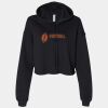 Women's Cropped Fleece Hoodie Thumbnail