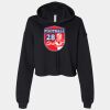 Women's Cropped Fleece Hoodie Thumbnail