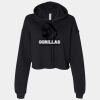 Women's Cropped Fleece Hoodie Thumbnail