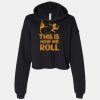 Women's Cropped Fleece Hoodie Thumbnail