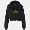 Women's Cropped Fleece Hoodie Thumbnail