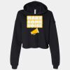 Women's Cropped Fleece Hoodie Thumbnail