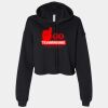 Women's Cropped Fleece Hoodie Thumbnail