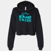 Women's Cropped Fleece Hoodie Thumbnail