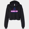 Women's Cropped Fleece Hoodie Thumbnail