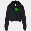 Women's Cropped Fleece Hoodie Thumbnail