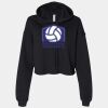 Women's Cropped Fleece Hoodie Thumbnail