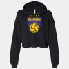 Women's Cropped Fleece Hoodie Thumbnail