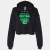 Women's Cropped Fleece Hoodie Thumbnail