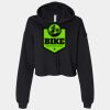 Women's Cropped Fleece Hoodie Thumbnail