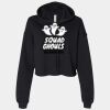 Women's Cropped Fleece Hoodie Thumbnail