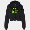 Women's Cropped Fleece Hoodie Thumbnail