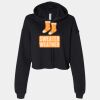 Women's Cropped Fleece Hoodie Thumbnail