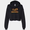 Women's Cropped Fleece Hoodie Thumbnail