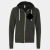 Unisex Triblend Sponge Fleece Full-Zip Hoodie Sweatshirt Thumbnail