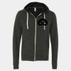 Unisex Triblend Sponge Fleece Full-Zip Hoodie Sweatshirt Thumbnail