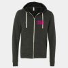 Unisex Triblend Sponge Fleece Full-Zip Hoodie Sweatshirt Thumbnail