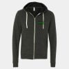 Unisex Triblend Sponge Fleece Full-Zip Hoodie Sweatshirt Thumbnail