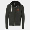 Unisex Triblend Sponge Fleece Full-Zip Hoodie Sweatshirt Thumbnail